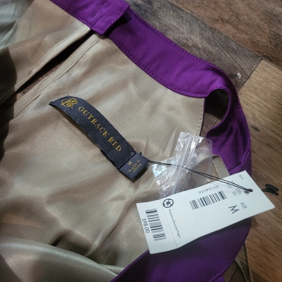 Outback Red Multicolor High-Low Sleeveless Dress Size Medium - Picture 6 of 8